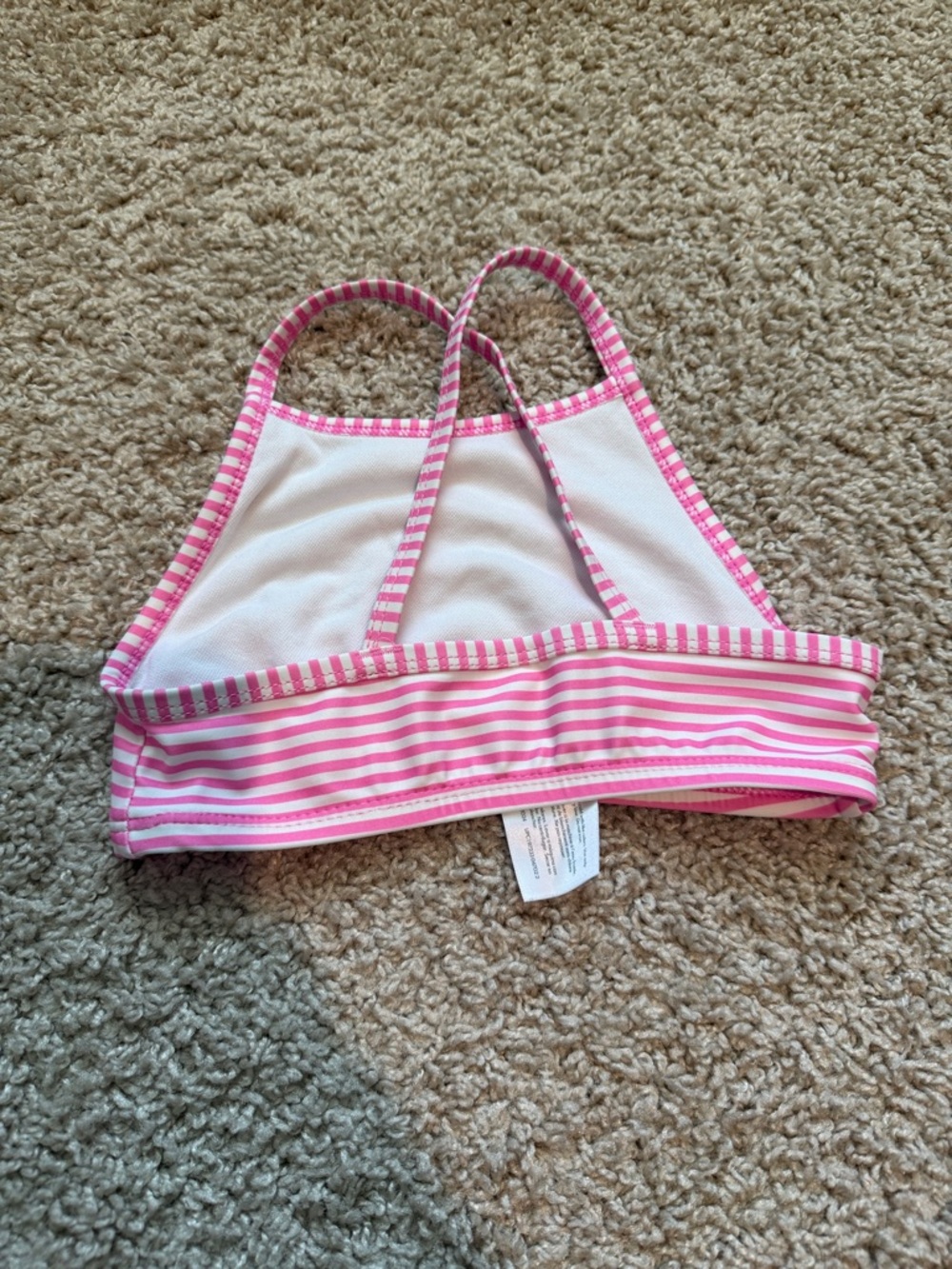 Carter's Navy Rash Guard Set with Pink Flamingos & Green Leaves - Picture 10 of 10